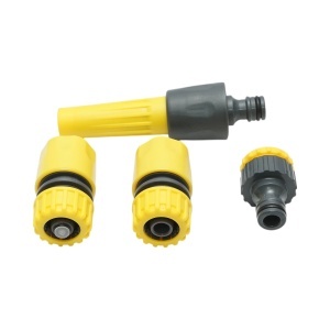 Duza stropit reglabila furtun gradina cu adaptor robinet 1/2-3/4 inch si conectori 1/2 inch Crownman, CROWNMAN, BK77462 - Img 3