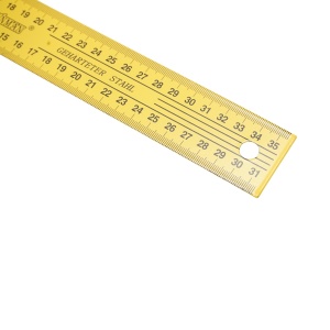 Echer tamplarie profesional 350mm/14 inch, maner aluminiu, rigla otel carbon, Cod: DISPN57, Brand: CROWNMAN - Img 4
