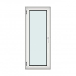 Fereastra 80x200cm, 1 canat, alb, stanga si rabatare, Klass, 7cm, 6 camere, 2 garnituri - Img 1