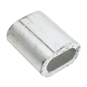 Ferula/bucsa de presare din aluminiu pentru cablu troliu 16 mm, Cod: DISKU98 - Img 2
