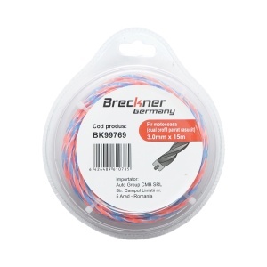 Fir patrat rasucit motocoasa 3mm x 15m multicolor Breckner Germany, BRECKNER GERMANY, BK99751 - Img 2