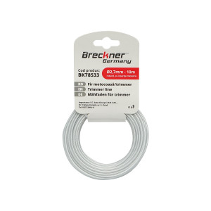 Fir rotund cu insertie metalica pentru motocoasa 2.7mmx10m, Cod: BK78533, Brand: BRECKNER GERMANY