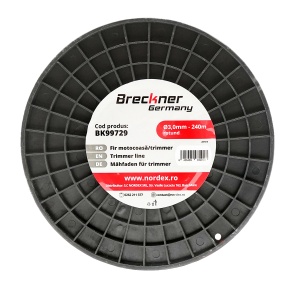 Fir rotund pentru motocoasa, 3.0 mm x 240 m Breckner Germany, BRECKNER GERMANY, BK99729 - Img 4
