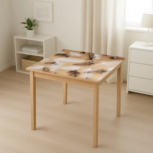 Folie protectie masa transparenta PVC siliconizat 100cm, grosime 0.8mm, model pene 20m/rola Breckner Germany, BRECKNER GERMANY, DISUN12