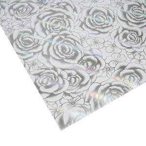 Folie protectie masa transparenta PVC siliconizat 100cm, grosime 1.2mm, model trandafiri 20m/rola Breckner Germany, BRECKNER GERMANY, DISUN13 - Img 4