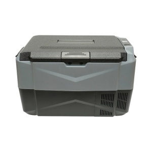 Frigider auto 35L cu compresor 12V-24V-220V, 60W, afisaj LCD, zona dubla de racire, USB 630x390x390mm, BK99976 - Img 4