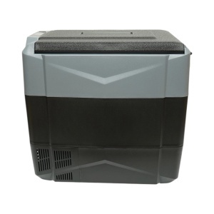 Frigider auto 55L cu compresor 12V-24V-220V, 60W, afisaj LCD, zona dubla de racire, USB 630x390x590mm, BK99978 - Img 6