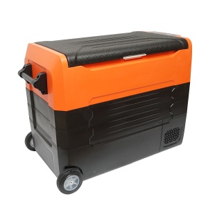 Frigider auto cu compresor 12-24-220V, 45W, capacitate 47L tip troler 726x390x513mm ,Cod: BK69602 - Img 3