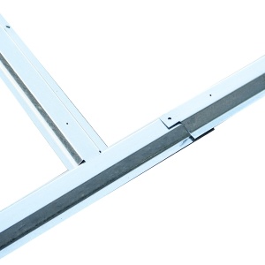 Fundatie metalica cadru otel zincat 0.6mm pentru magazie de gradina 389x260x212cm, Cod: 40TH116, Marca: THOR - Img 5