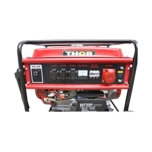 Generator electric pe benzina 220-380V 7.2KW 50Hz, Cod: 40TH202, Brand: THOR - Img 5