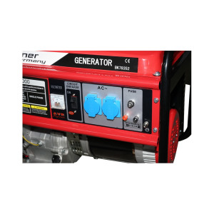 Generator electric pe benzina 220V 7.5KW 50Hz, 17CP pornire manuala Breckner Germany, Cod: BK78352, Brand: THOR - Img 5