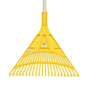 Grebla plastic pentru frunze, coada lemn 120cm, 22 de dinti , Cod: DISPN54, Marca: CROWNMAN - Img 4