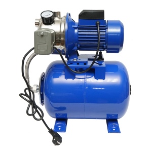 Hidrofor apa 550W 220V, debit 45 L/min, H35m, rezervor 24L, stator 110x60mm AUTOJS80S , Cod: DISPK58, Marca: BRECKNER GERMANY - Img 1