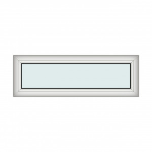 Iluminator 120x40cm, 1 canat, alb, fix, Klass, 7cm, 6 camere