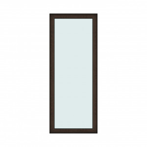 Iluminator 80x200cm, 1 canat, wenge (tabac), fix, Klass, 7cm, 6 camere