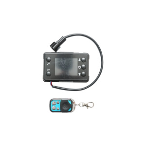 Incalzitor stationar, sirocou silentios 12-24V, 5KW, display LCD, cu telecomanda, Cod: 40TH231, Brand: THOR - Img 3