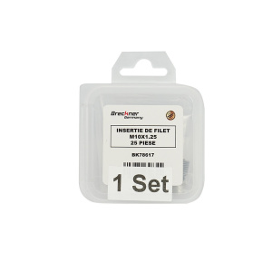 Insertie spiralata pentru reparat filete M10x1.25mm 25 piese, Cod: BK78617, Brand: BRECKNER GERMANY - Img 4