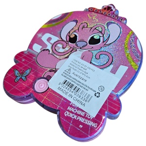Joc cu Apă „Stitch” – Water Game cu Inele, Model Căruță, Roz - Img 2