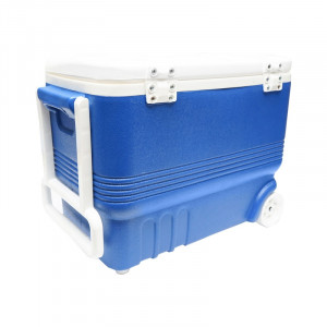 Lada frigorifica pentru picnic 45L albastra cu roti 610x330x440mm, Cod: BK90327, Brand: BRECKNER GERMANY - Img 6