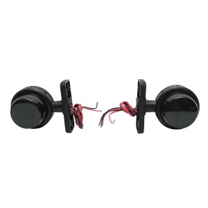 Lampa laterala gabarit rotativa LED 12-24V, galben-rosu fumuriu FR0237 Breckner Germany, BRECKNER GERMANY, BK76261 - Img 2