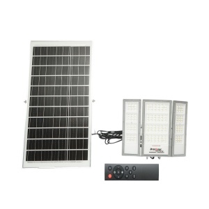 Lampa LED 2400lm, 6500K cu panou solar 40W, baterie LifePO4 3.2V/30Ah, senzor de miscare si telecomanda IP66 Breckner Germany, BRECKNER GERMANY, BK89105