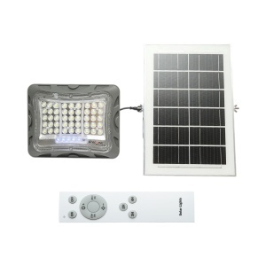 Lampa LED 6500K cu panou solar 10W, baterie LifePO4 3.2V/5000mAh si telecomanda IP65 Breckner Germany, BRECKNER GERMANY, BK79346