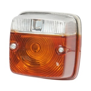 Lampa semnalizare fata New Holland, Deutz, Case IH, Fendt 84x84mm cod OEM 3121089R91, 3141070M1 , Cod: DISNK31 - Img 1