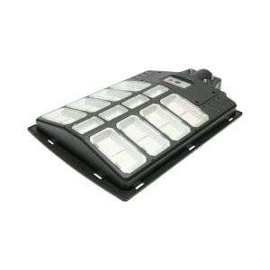 Lampa solara LED iluminat stradal 500W cu panou solar 15W, baterie LiFePO4 15000mAh, senzor miscare, telecomanda, prindere stalp IP66 Breckner Germany, BK00620 - Img 8