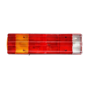 Lampa spate dreapta cu 7 functii si dispersor striat 480x113x90mm pentru DAF, MB ATEGO cod OEM 1522386, 4.62376, A0035445303, A0035445703, Cod: DISTD50097R, Brand: BRECKNER GERMANY