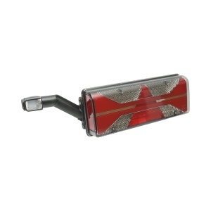Lampa stop spate dreapta LED remorca 24V, 7 pini ASS2.1+4x2 cu lampi de gabarit, iluminare numar 400x153x88mm, DISTX15 - Img 3