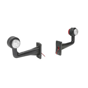 Lampi laterale de gabarit cu LED 12/24V, rosu-alb, Cod: BK69449, Brand: BRECKNER GERMANY - Img 4