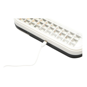 Lanterna, lampa de lucru portabila, LED 30W, cu baterie 1500 mAH, GD-6830, Cod: DISLK35, Gdplus - Img 6