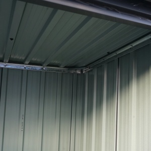 Magazie metalica pubele gunoi 86x147x134cm, DISTX75 - Img 8