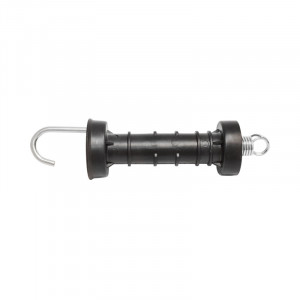Maner poarta negru cu carlig si arc mare gard electric, Cod: BK87670, Brand: BRECKNER GERMANY - Img 3