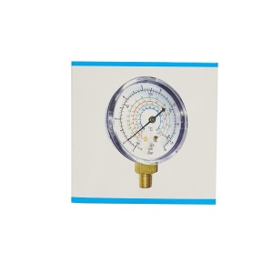 Manometru presiune joasa (albastru) pentru aer conditionat, freon70mm 1/8, Cod: BK77543A, Brand: BRECKNER GERMANY - Img 3