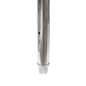 Masa de lucru apicola din inox 1000x700x800mm cu raft, Cod: DISKS91 - Img 5