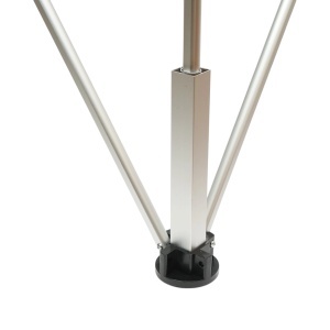 Masa de lucru pliabila tip acordeon cu 6 picioare, cadru din aluminiu 116x61x72cm, BK80428 - Img 7