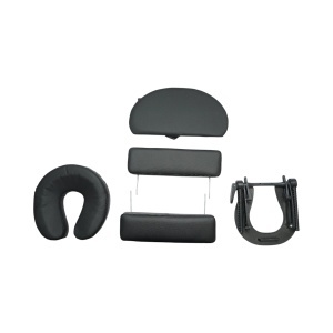 Masa de masaj pliabila portabila 3 zone, cadru lemn, spuma 5cm, inaltime 55-76cm, piele ecologica neagra 60x213cm THOR, THOR, 40TH436 - Img 7