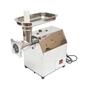 Masina de tocat carne electrica inox + aluminiu 1200W, 220V, capacitate 100 kg/h, adaptor carnati, 1 sita si 1 cutit incluse 340x185x365mm, DISVG61 - Img 5