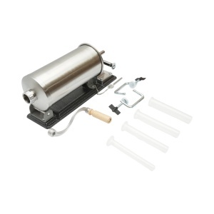 Masina de umplut carnati orizontala inox 3kg, 4 palnii 15, 19, 22, 25mm incluse, BK88810 - Img 2
