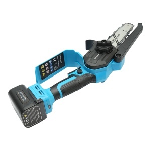 Mini fierastrau electric cu acumulator 21V Li-ion, 500W, brushless, lama 6 inch (150mm), DISMZ75 - Img 6