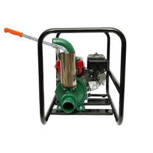 Motopompa apa pe benzina 7.5CP, 4T 212cc, 3 toli, debit 60m3/h, amorsare manuala, adancime aspiratie 8m, inaltime pompare 30m Breckner Germany, BK91209 - Img 5