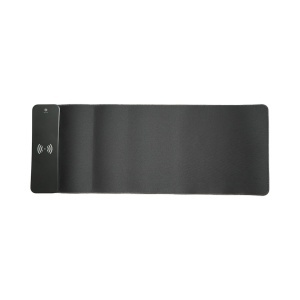 Mouse pad gaming cu incarcare rapida wireless 15W, iluminare LED RGB 15 moduri cu control touch, baza cauciuc antiderapanta, 80x30cm, AAA494 - Img 1