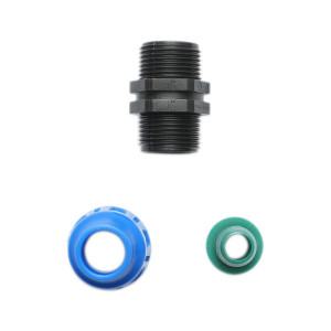 Mufa imbinare compresiune, D16mmx3/4 toll, PN16, pentru sisteme irigatiii, Cod: DISLV05, Poelsan - Img 4