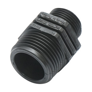 Niplu, reductie, cu filet exterior, D1x3/4 toll, PN10, pentru sisteme de irigatii, Cod: DISLV27, Poelsan - Img 2