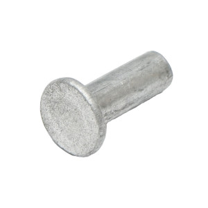 Nit aluminiu solid 4x8mm, diametru cap 15mm, Cod: DISHH95, Brand: BRECKNER GERMANY - Img 3