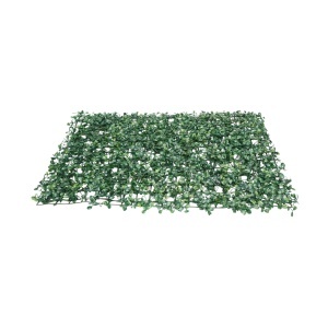 Panou gard viu artificial verde decorativ cu frunze mici 40x60x3cm, BK99235 - Img 4