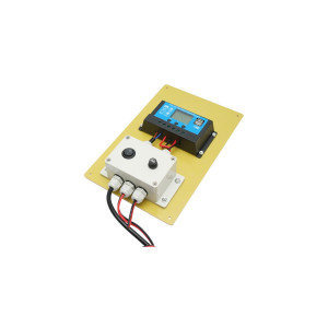 Panou solar 30W fotovoltaic monocristalin 560x345x25mm cu regulator 12-24V/10Ah, 2x USB si cablu 2m pentru baterie, Cod: BK87443, Brand: BRECKNER GERMANY - Img 5