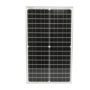 Panou solar 50W fotovoltaic monocristalin 670x400x25mm Breckner Germany, BK87424