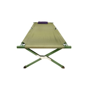 Pat pliabil de campanie, camping verde olive 190x66x42 cm, Cod: DISDM58,Brand: BRECKNER GERMANY - Img 5